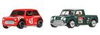 Hotwheels 1:64 Set 2 - Morris Mini # 43 & Austin Mini Pickup, -, Nieuw, Ophalen of Verzenden, Hotwheels