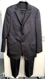 Zegna heren kostuum maat 52 grijs  materiaal: 100% katoen, Zegna, Maat 52/54 (L), Verzenden, Zo goed als nieuw