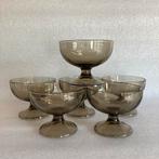 Vintage rookglas champagne of cocktailglazen, Ophalen of Verzenden, Zo goed als nieuw, Overige typen
