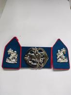 Setje Huzaren van Prins Alexander, Verzamelen, Ophalen of Verzenden, Landmacht, Nederland, Embleem of Badge