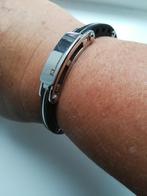 Armband EL design., Ophalen of Verzenden, Gebruikt, Zilver, Overige materialen