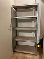 Metalen stellingkast met 5 planken, Huis en Inrichting, Kasten | Stellingkasten, Ophalen, Gebruikt