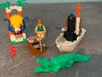 LEGO - 7410 Jungle River, Kinderen en Baby's, Speelgoed | Duplo en Lego, Complete set, Ophalen of Verzenden, Lego, Zo goed als nieuw