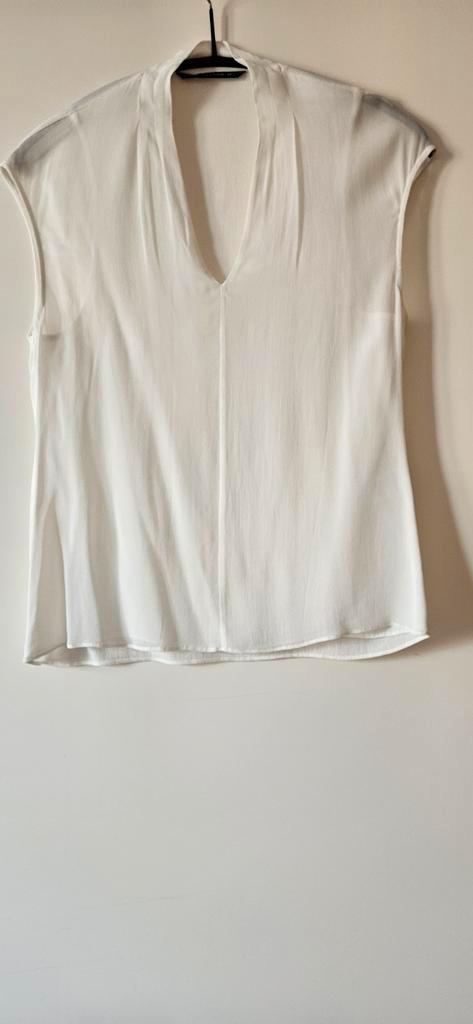 Yaya top, crèmekleur, maat 34, Kleding | Dames, Tops, Zo goed als nieuw, Maat 34 (XS) of kleiner, Overige kleuren, Korte mouw