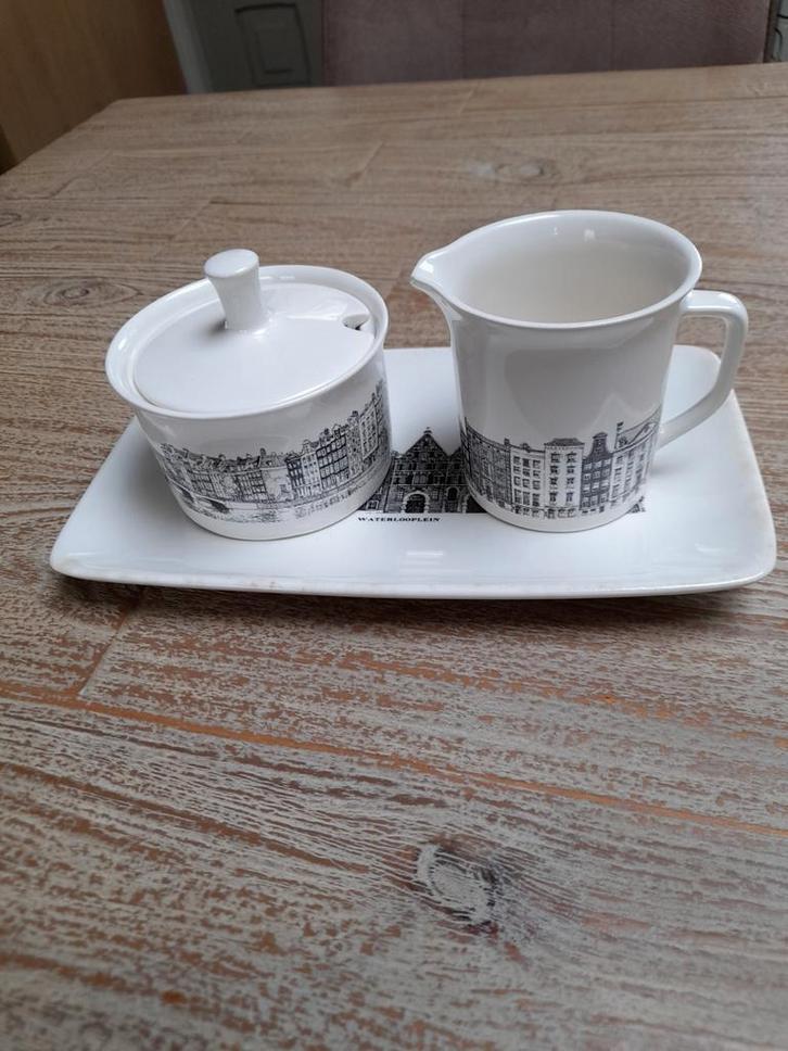 Amsterdams Grachtenservies los Villeroy en Boch, Antiek en Kunst, Antiek | Servies los, Ophalen