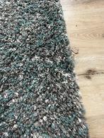Hoogpolig vloerkleed 160/240cm - Wit, Grijs, Blauw, Zand, Huis en Inrichting, Ophalen, 150 tot 200 cm, 200 cm of meer, Zo goed als nieuw