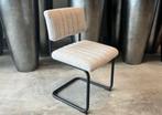 6 licht grijze eetkamerstoelen - Nieuw in doos, Huis en Inrichting, Stoelen, Zwart, Nieuw, Ophalen of Verzenden, Metaal