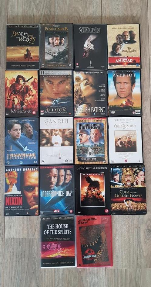 DVD Klassiekers (Oscar winnaars/genomineerden -18 stuks), Cd's en Dvd's, Dvd's | Klassiekers, Zo goed als nieuw, Alle leeftijden