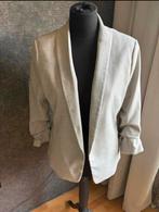H&M mooi grijs pak blazer & chino pantalon mt 44 ZGAN, Kleding | Dames, H&M, Kostuum of Pak, Maat 42/44 (L), Ophalen of Verzenden