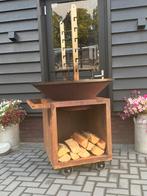 OFYR 100 Pro cortens met opties, Tuin en Terras, Houtskoolbarbecues, Verzenden, Zo goed als nieuw, OFYR, Met accessoires