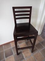 Houten barkruk (5 stuks), Huis en Inrichting, Barkrukken, Ophalen, 5 krukken of meer, Met voetsteun, 60 tot 90 cm