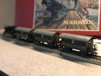 Marklin locomotief met wagons, rails en transformator, Ophalen of Verzenden, Gebruikt, Wisselstroom, Märklin