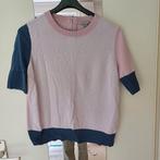 COS maat S - trui /top korte mouw colourblock, COS, Ophalen of Verzenden, Roze, Maat 36 (S)