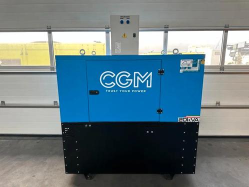 Perkins Leroy Somer CGM 22 kVA Silent noodstroom systeem gen, Zakelijke goederen, Machines en Bouw | Aggregaten, Ophalen of Verzenden
