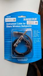 Shure WA302 instrument cable for wireless bodypacks, ., Unit 2, The IO Centre, Lea Road. Waltham Abey, Essex, EN9 1AS, UK, Nieuw