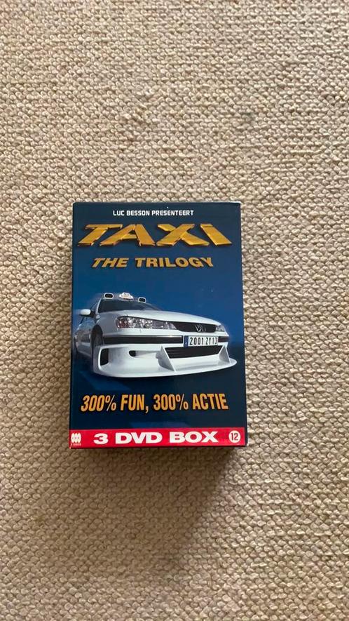 DVD Taxi Trilogy (3 DVD), Cd's en Dvd's, Dvd's | Actie, Zo goed als nieuw, Actie, Boxset, Vanaf 12 jaar, Ophalen of Verzenden