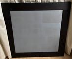 Massief hardhouten prikbord 1x1 meter schilderij, lijst foto, Huis en Inrichting, Woonaccessoires | Lijsten, Gebruikt, 100 tot 125 cm