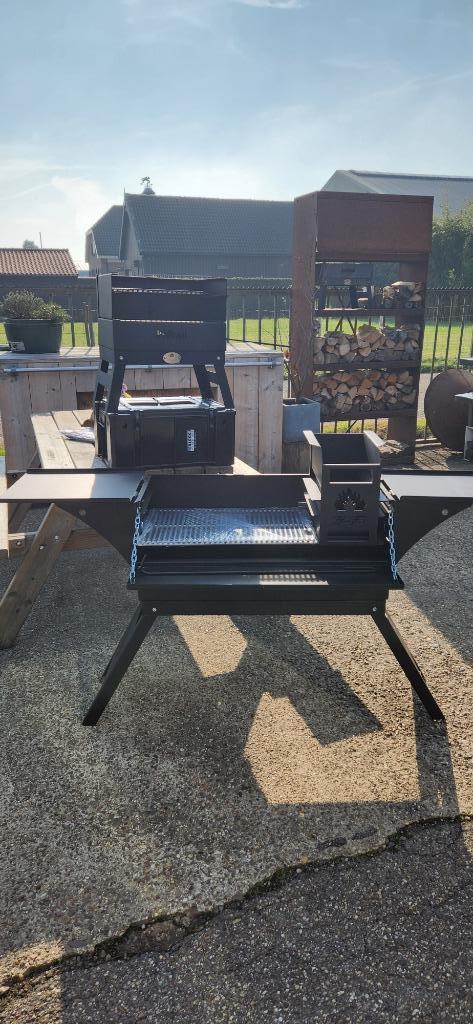 1x Home Fires Braai Campbraai & 1x Jan Braai Barbecue BBQ, Tuin en Terras, Houtskoolbarbecues, Nieuw, Met accessoires, Ophalen of Verzenden