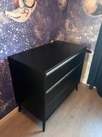 Europe baby Sterre commode black/oak, Ophalen, 50 tot 70 cm, 100 cm of meer, Zo goed als nieuw
