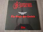 Saxon- The eagle has landed live vinyl lp, Ophalen of Verzenden, Gebruikt