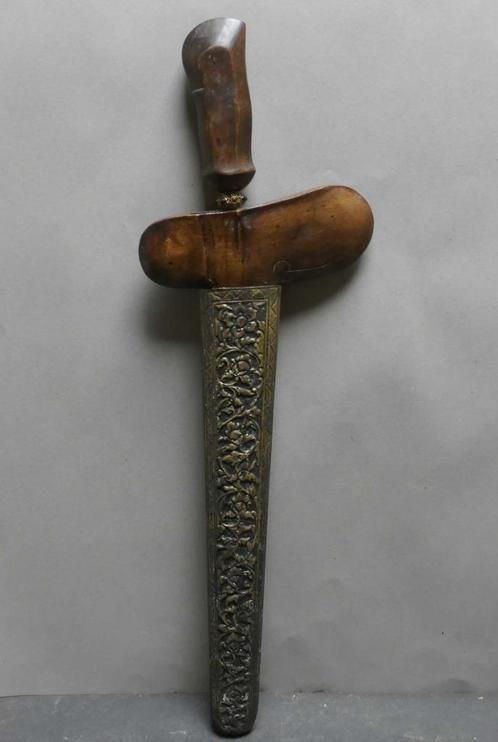 3 luk Keris Bali met Zwaan KQ2 Kris Indonesie Hindoeisme, Antiek en Kunst, Kunst | Niet-Westerse kunst, Ophalen of Verzenden
