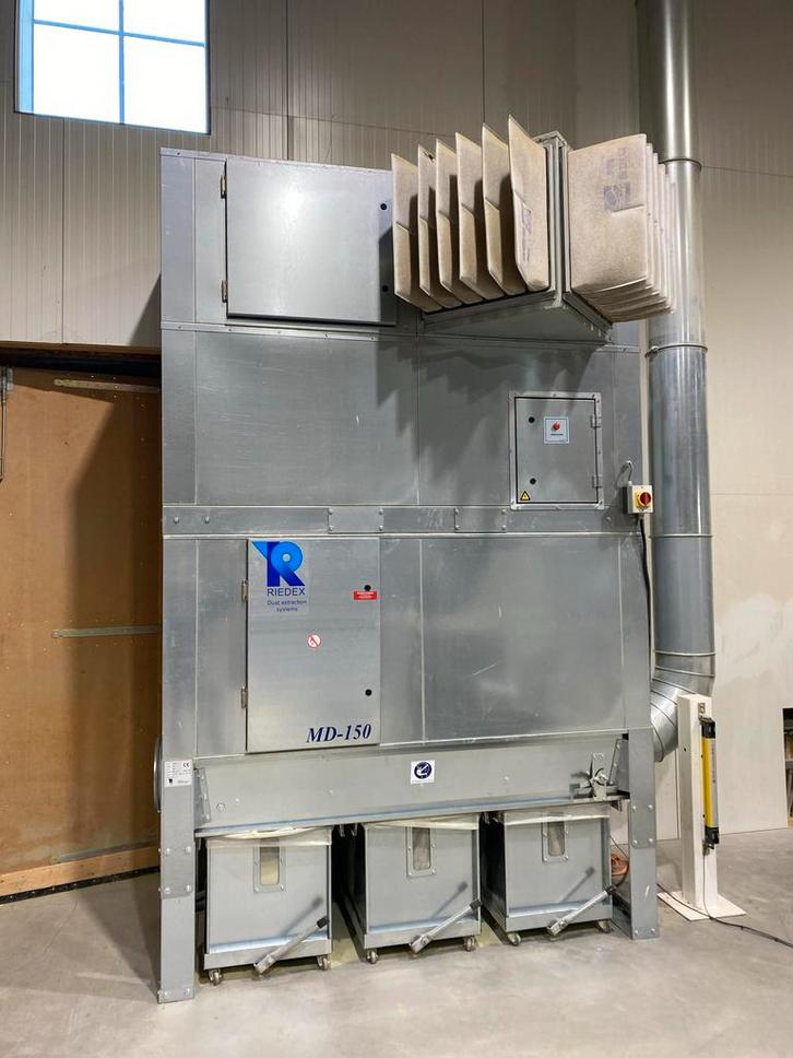 Riedex MD150 Afzuigunit, Doe-het-zelf en Verbouw, Ventilatie en Afzuiging, Gebruikt, Afzuiger, Ophalen