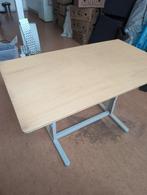 In hoogte verstelbare verlagende tafel / bedonderstel, Ophalen of Verzenden, Rechthoekig