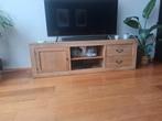 Leuk eikenhouten tv meubel, Ophalen, 150 tot 200 cm, Zo goed als nieuw, Minder dan 100 cm