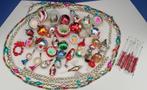 Oude, brocante retro kerstboom versieringen., Diversen, Kerst, Ophalen, Gebruikt