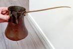 traditionele Turkse koffiepot,  cezve of ibrik, Antiek en Kunst, Antiek | Koper en Brons, Ophalen of Verzenden
