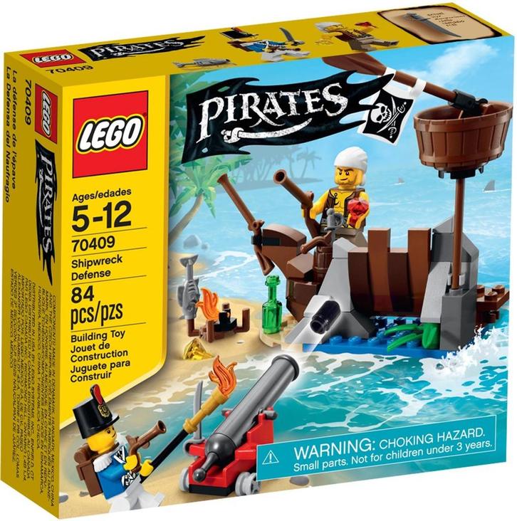 70409 - Pirates: Shipwreck Defence, Kinderen en Baby's, Speelgoed | Duplo en Lego, Nieuw, Lego, Complete set, Verzenden