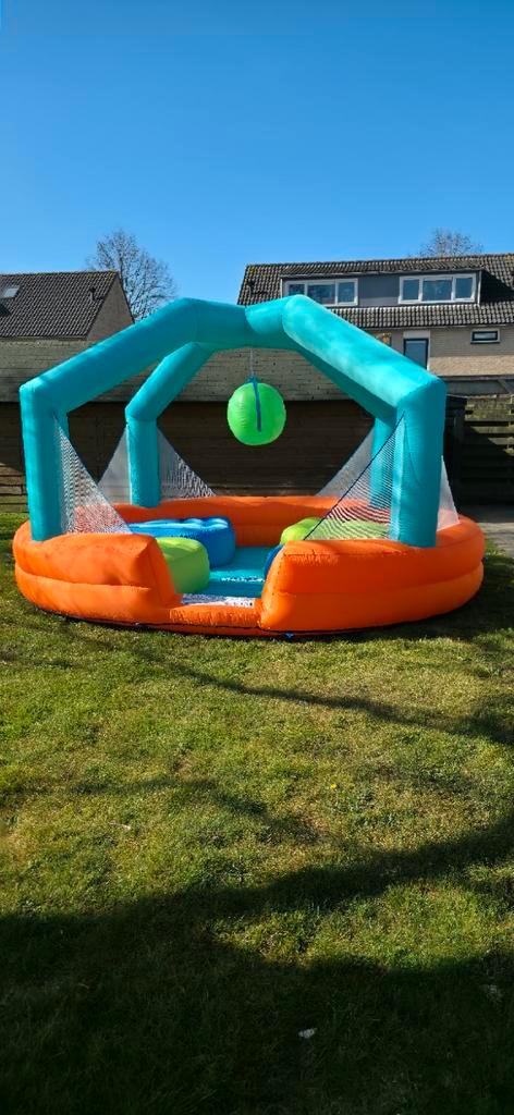 Springkussen Waterpret (Te Huur), Hobby en Vrije tijd, Feestartikelen | Verhuur, Gebruikt, Overige, Ophalen of Verzenden