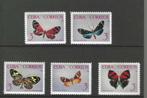 Cuba 1063-1067 insekten vlinders jaar 1965 serie PF, Verzenden, Postfris, Dier of Natuur