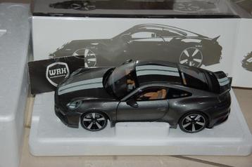 SALE PORSCHE 911 992 SPORT CLASSIC 2022 grey Minichamps WRH beschikbaar voor biedingen