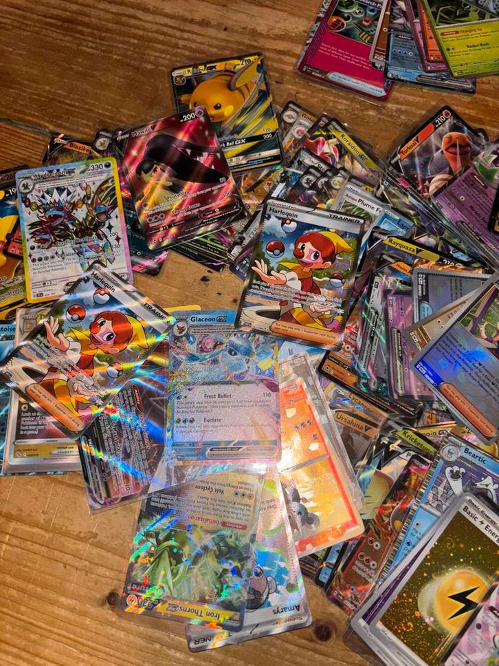 Pokémon Kaarten EX, Masterballs, Full Arts 170 stuks ong, Hobby en Vrije tijd, Verzamelkaartspellen | Pokémon, Gebruikt, Meerdere kaarten