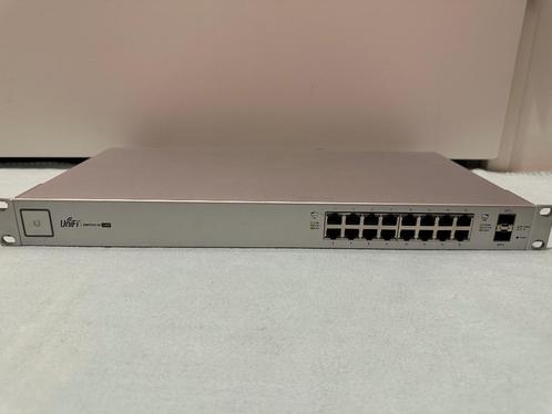 Unifi US-16-150w / Managed 24 poorts Gigabit switch Ubiquiti, Computers en Software, Netwerk switches, Gebruikt, Ophalen of Verzenden