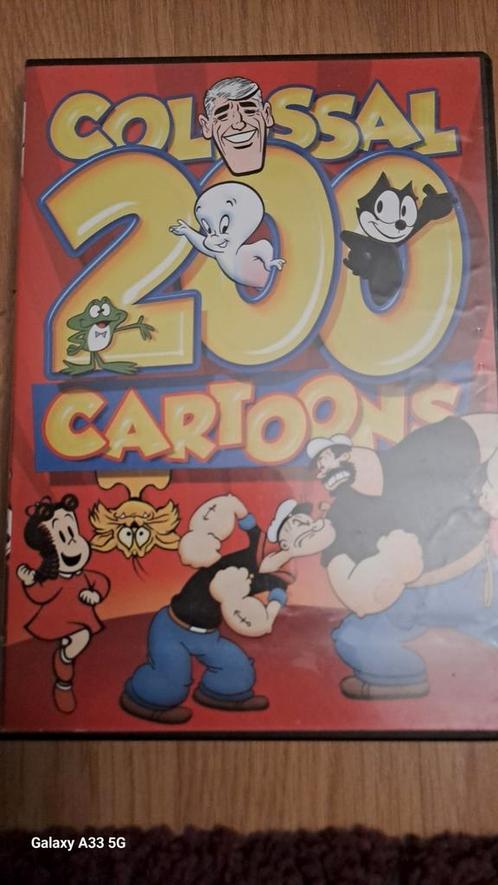 Import COLOSSAL 200 cartoons 4 disc / 22 uur tekenfilms, Cd's en Dvd's, Dvd's | Tekenfilms en Animatie, Zo goed als nieuw, Alle leeftijden