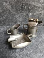 Rookset. 3 delig. Tin. Tiel., Antiek en Kunst, Ophalen