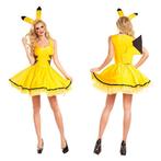 SALES! Pokemon Pikachu jurkje maat 40, Maat 38/40 (M), Carnaval, Nieuw, Ophalen of Verzenden