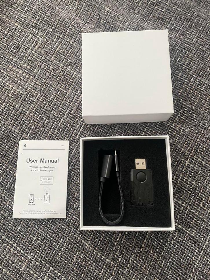 Motivesupplies CarPlay USB V2 Lite Adapter, Auto diversen, Auto-accessoires, Nieuw, Ophalen of Verzenden
