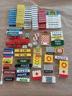 Vintage Lego stenen met een afbeelding, Ophalen of Verzenden, Gebruikt, Losse stenen, Lego