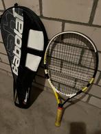Babolat kinder tennis racket incl. tas., Racket, Ophalen of Verzenden, Babolat, Zo goed als nieuw