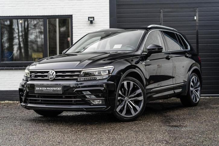 Volkswagen Tiguan 2.0 TSI 4Motion Highline Pano LED Trekh HU, Auto's, Volkswagen, Bedrijf, Te koop, Tiguan, 4x4, ABS, Achteruitrijcamera
