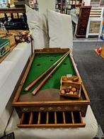 *vintage* biljart spel, Ophalen, Zo goed als nieuw, Keu of Ballen