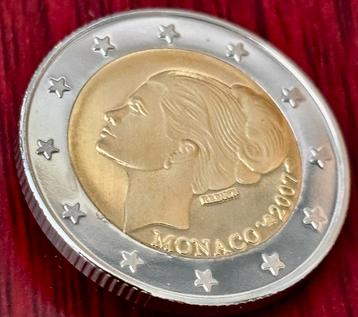 2 euro monaco 2007 grace kelly euromunt beschikbaar voor biedingen