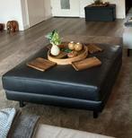 Orgineel lederen salontafel van Til Alkmaar, Huis en Inrichting, Tafels | Salontafels, Overige materialen, 50 tot 100 cm, Vierkant