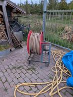 Slangen haspel met slang, Ophalen of Verzenden, Zo goed als nieuw