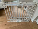 Vier wit metalen traphekjes, Ophalen, Zo goed als nieuw, Metaal of IJzer, Klemhekje