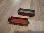 Marklïn HO hogeboord wagons met remmershuisje DB, Hobby en Vrije tijd, Wisselstroom, Gebruikt, Wagon, Ophalen of Verzenden