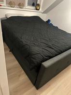 Boxspring 160x200 met opbergruimte, Huis en Inrichting, Slaapkamer | Boxsprings, Tweepersoons, Ophalen of Verzenden, Zo goed als nieuw